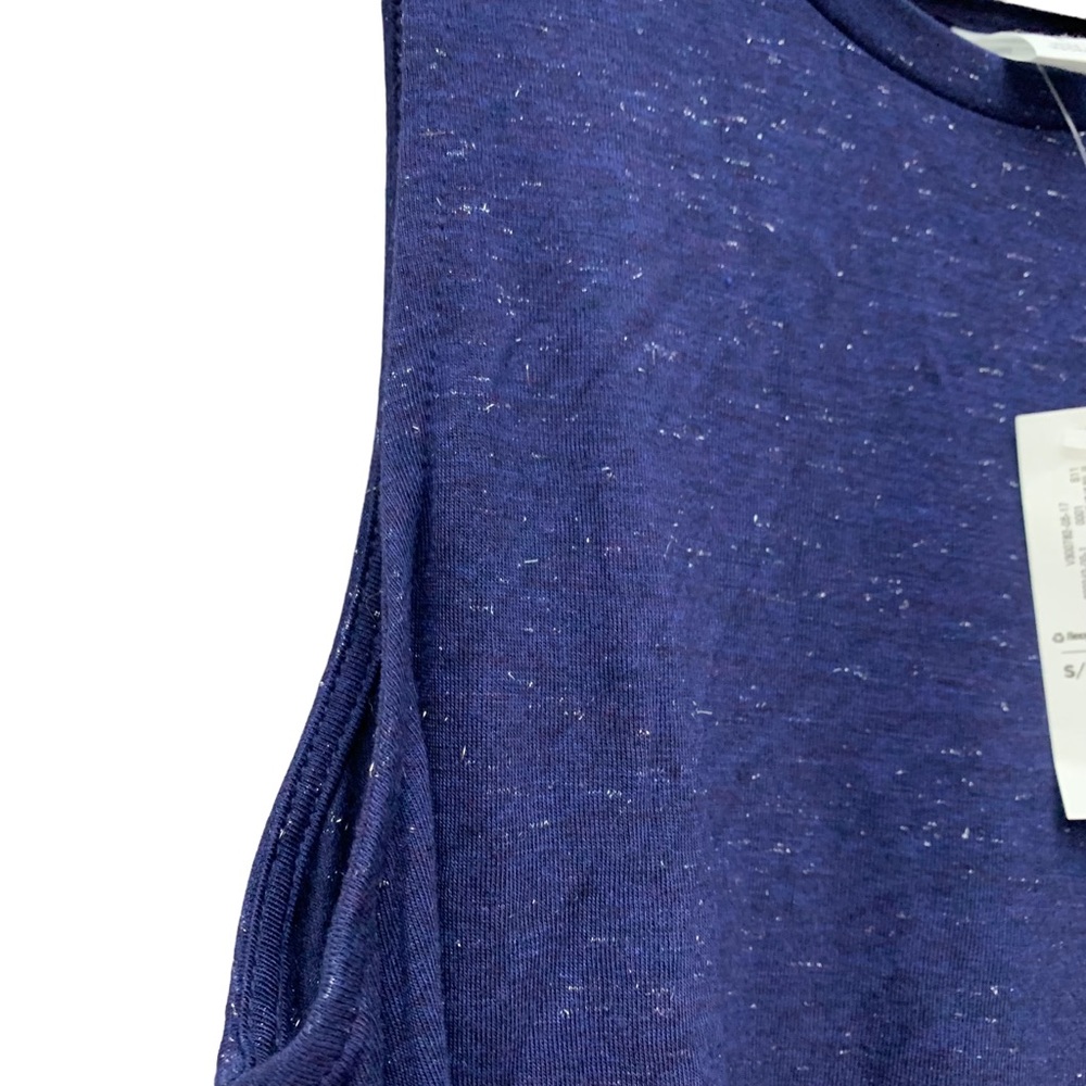 LUXE Metallic Sparkly Old Navy Top size Small - Picture 8 of 11